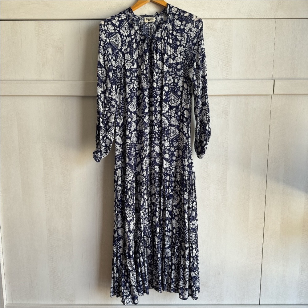 Show Me Your Mumu Birdie Dress in blue florall